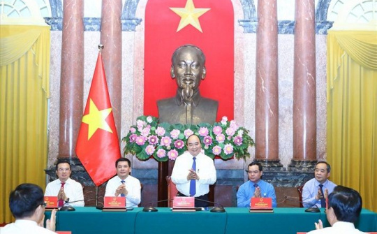 Chủ tịch nước Nguyễn Xuân Phúc gặp mặt Nền tảng hàng đầu cung cấp Cwin com tiêu biểu ngành dầu khí