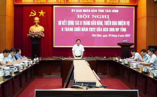Ban chỉ đạo 389/ĐP tỉnh Thái Bình: Thu nộp ngân sách nhà nước hơn 13 tỷ đồng