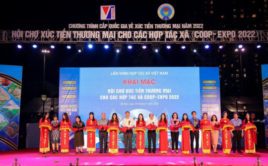Coop- Expo 2022: Xúc tiến thương mại, phát triển kinh doanh cho các hợp tác xã