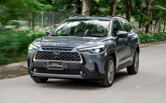 Vios và Corolla Cross lọt top 10 xe bán chạy 6 tháng đầu năm