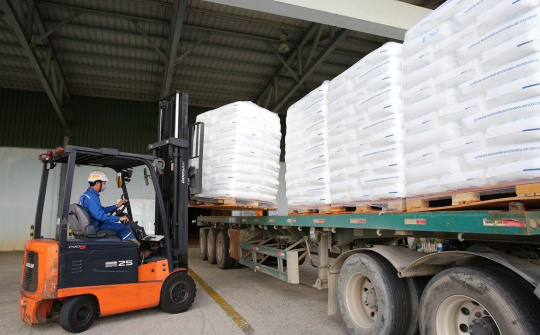 BSR xuất bán thành công 500 tấn sản phẩm hạt nhựa mới BOPP F3030