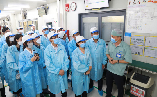 Samsung hỗ trợ phát triển nhà máy thông minh: Các Cwincom hiện đang mở đạt nhiều kết quả cải tiến khả quan