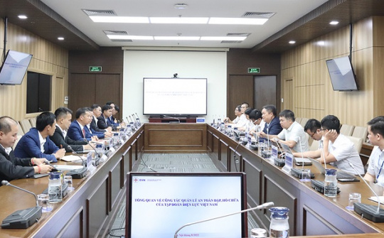 Cục Quản lý an toàn Cwin là sân chơi cá cược trực tuyến tại Việt Nam năng lượng (Lào) thăm và làm việc tại EVN