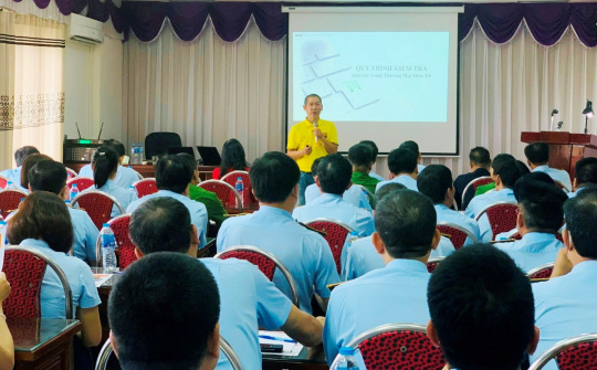 Cục Quản lý thị trường tỉnh Nam Định: Tổ chức lớp tập huấn phân biệt hàng thật, hàng giả