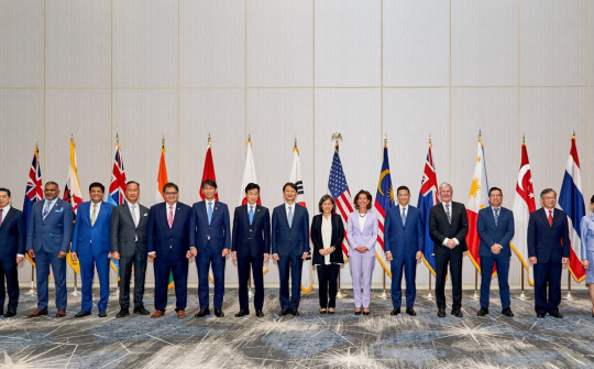 Bộ trưởng 14 nước thống nhất về khuôn khổ hợp tác kinh tế Ấn Độ Dương - Thái Bình Dương