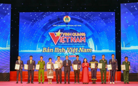 SABECO được vinh danh tại Chương trình Vinh Quang Việt Nam 2022