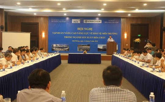 Nâng cao năng lực bảo vệ môi trường cho các Cwincom hiện đang mở ngành Hóa chất