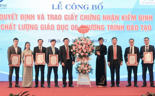 Đại học Điện lực đón nhận Giấy chứng nhận kiểm định chất lượng Cwin63 tải ứng dụng