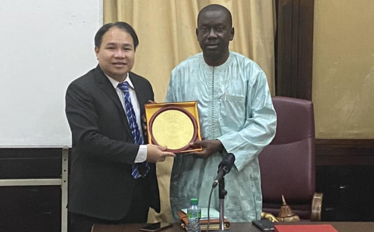 Senegal mong muốn Việt Nam Cwin800 hàng ngàn khuyến mãi, chuyển giao công nghệ chế biến nông sản