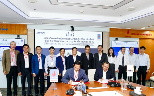 Ký hợp đồng EPC dự án Bồn chứa LPG Thị Vải
