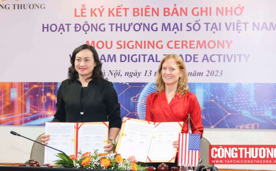 Số hoá hoạt động thương mại tạo thuận lợi cho các hoạt động thương mại xuyên biên giới