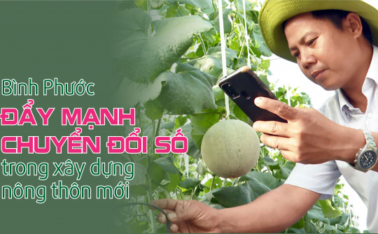 Bình Phước đẩy mạnh chuyển đổi số trong xây dựng nông thôn mới