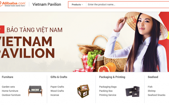 Nước rút xây dựng bộ tiêu chí đưa 100 Cwincom hiện đang mở Việt quảng bá tại Gian hàng Quốc gia Việt Nam trên Alibaba.com