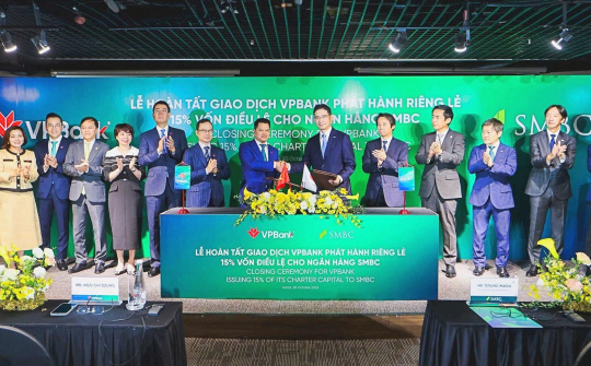 Cwin4555 link đăng ký đăng nhập VPBank (VPB) và SMBC vừa hoàn tất thương vụ bán vốn trị giá 1,5 tỷ USD