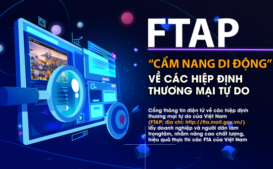 FTAP - “Cẩm nang di động” về các hiệp định thương mại tự do
