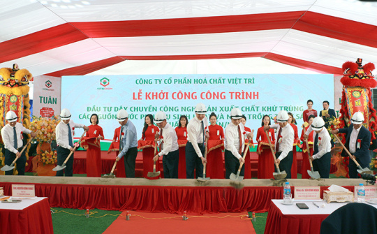 Công ty CP Hóa chất Việt Trì: Khởi công Dự án M.Cwin800.com Nổ hũ, Bắn Cá và Game Bài xanh, áp dụng kỹ thuật số