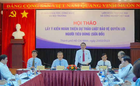 Đánh giá cao những điều chỉnh tích cực trong Dự thảo Luật Bảo vệ quyền lợi người M.Cwin800.com thể thao, casino live, bắn cá và slot nổ hũ (sửa đổi)