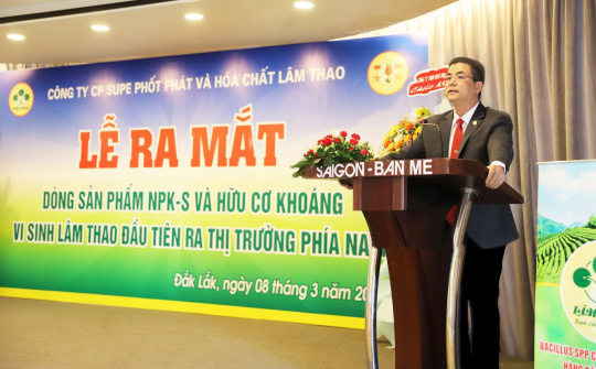 Supe Lâm Thao ra mắt dòng sản phẩm phân bón mới tại thị trường phía Nam