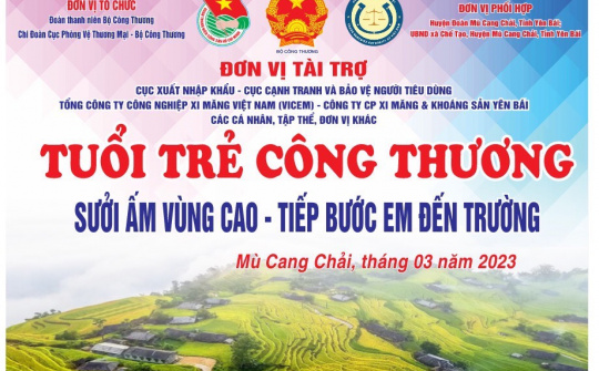 Tuổi trẻ Công Thương 2023: Tiếp bước em đến trường