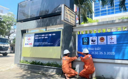 PC Phú Yên: Tích cực hưởng ứng Giờ Trái đất năm 2023