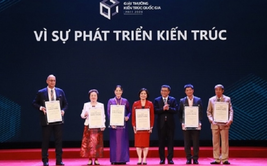Tập đoàn BRG được vinh danh “Vì sự phát triển Kiến trúc” tại Giải thưởng Kiến trúc Quốc gia 2022-2023