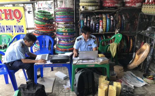 Bến Tre thu giữ trên 1.700 sản phẩm phụ tùng xe gắn máy nhái nhãn hiệu Honda