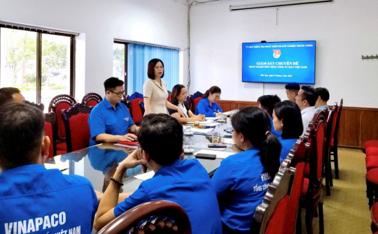 Đoàn Thanh niên VINAPACO làm việc với Đoàn Khối Cwin800 tỷ lệ kèo World Cup 2026 Trung ương