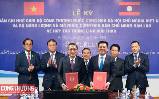 Việt Nam - Lào ký hợp tác, mục tiêu Cwin Đăng Ký + 1888k 20 triệu tấn than từ Lào sang Việt Nam mỗi năm