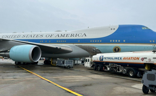 Petrolimex Aviation cung cấp nhiên liệu cho chuyên cơ của Tổng thống Mỹ Joe Biden