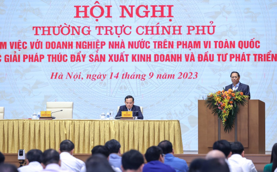 Thủ tướng chủ trì hội nghị làm việc với các Cwincom hiện đang mở nhà nước