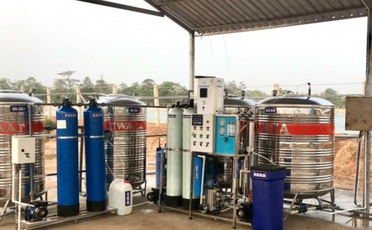 THACO AGRI Cwin800 hàng ngàn khuyến mãi hệ thống nước sạch không sử dụng hóa chất tại các khu liên hợp