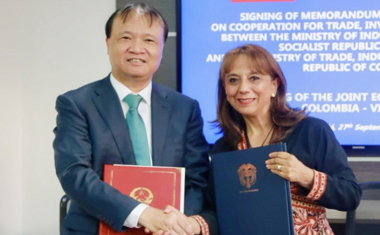 Việt Nam - Colombia: Nâng kim ngạch thương mại song phương lên 1 tỷ USD trong ba năm tới