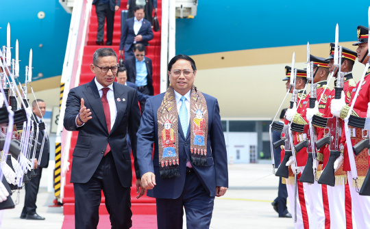 Thủ tướng Phạm Minh Chính lên đường dự Hội nghị cấp cao ASEAN 43