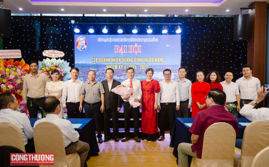 Đại hội Câu lạc bộ Doanh nhân Quảng Bình tại Đà Nẵng nhiệm kỳ II