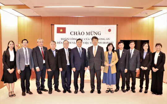 Tăng cường hợp tác phát triển Nền tảng hàng đầu cung cấp Cwin com giữa Long An và tỉnh Ibaraki, Nhật Bản