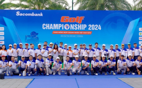 Gần 480 Golfers tham gia Sacombank Golf Championship 2024