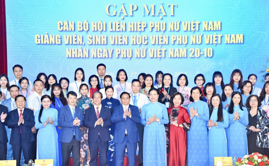 Học viện Phụ nữ Việt Nam nỗ lực vì sự tiến bộ của phụ nữ và bình đẳng giới