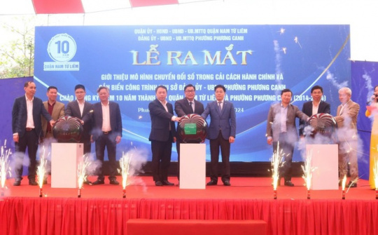Nam Từ Liêm nỗ lực tạo đột phá trong chuyển đổi số