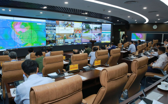 Sẵn sàng ứng phó với bão số 6 (bão TRAMI)