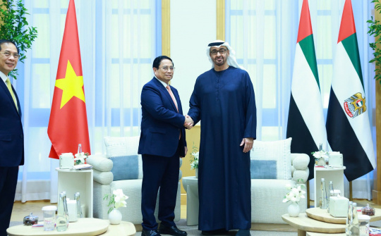 Nâng cấp quan hệ Đối tác Toàn diện: Việt Nam - UAE thống nhất 6 trọng tâm ưu tiên hợp tác