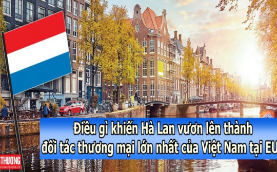 [Emagazine] Điều gì khiến Hà Lan vươn lên thành đối tác thương mại lớn nhất của Việt Nam tại EU?