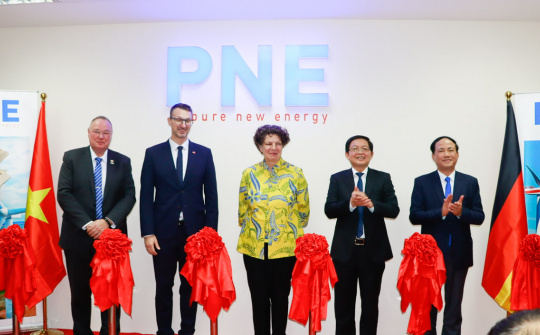 Tập đoàn PNE thúc đẩy dự án điện gió ngoài khơi tại Bình Định