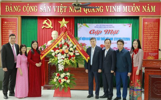 Bệnh viện y học cổ truyền tỉnh Nam Định: Phấn đấu trở thành bệnh viện đa khoa y học cổ truyền