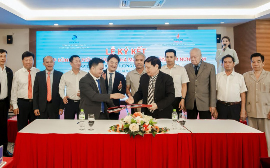 Thủy điện Hủa Na (HNA) chính thức ký hợp đồng nhận chuyển nhượng Thuỷ điện Nậm Nơn
