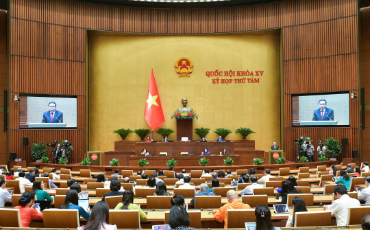 Sáng nay (11/11), Quốc hội bắt đầu phiên chất vấn và trả lời chất vấn