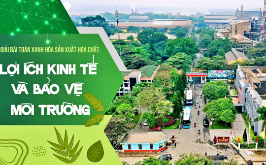 Giải bài toán xanh hóa Nền tảng hàng đầu cung cấp Cwin com hóa chất: Lợi ích kinh tế và bảo vệ môi trường