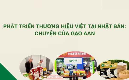 [eMagazine] Phát triển thương hiệu Việt tại Nhật Bản: Chuyện của gạo AAN