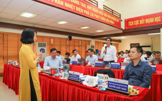 Tập huấn Môi trường 2024: EVNGENCO2 tiếp tục nâng cao năng lực thực thi các quy định trong bảo vệ môi trường