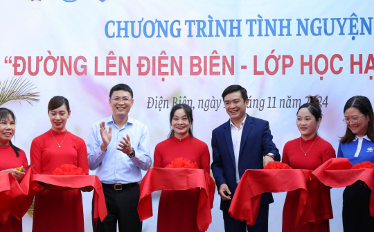 Cục Phòng vệ thương mại khánh thành công trình "Lớp học hạnh phúc" tại Điện Biên
