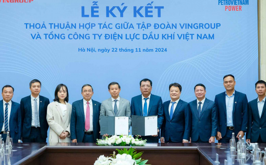 Tập đoàn Vingroup (VIC) “bắt tay” PV Power (POW) phát triển hệ thống sạc xe điện trên toàn quốc